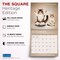 Plato; Yoga Cats Together OFFICIAL | 2027 12 x 24 Inch (Hanging) Monthly Square Wall Calendar; Category:Wall Calendars; Image:7